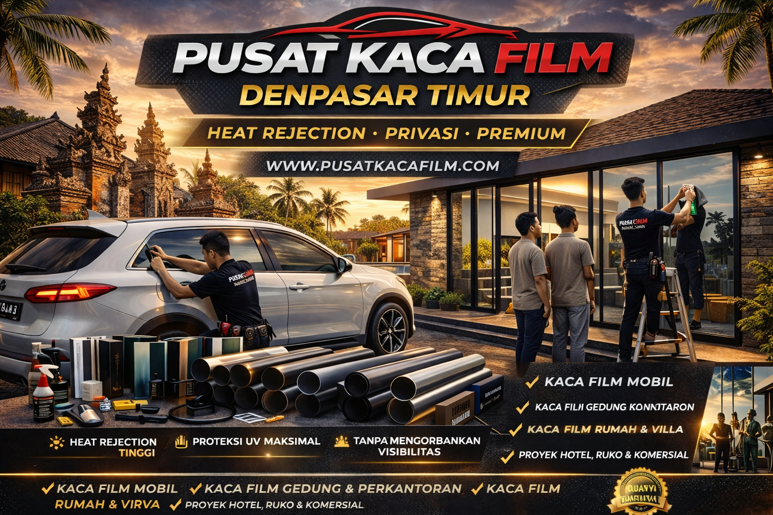 www.pusatkacafilm.com kaca film denpasar 4