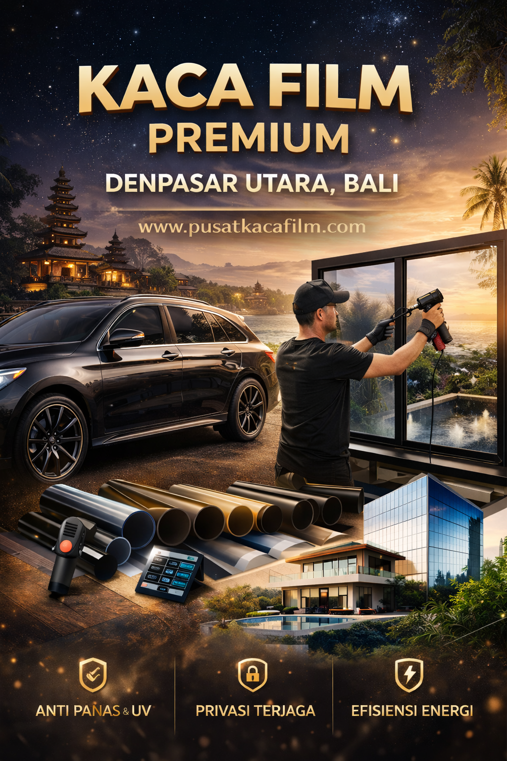 www.pusatkacafilm.com kaca film denpasar 6