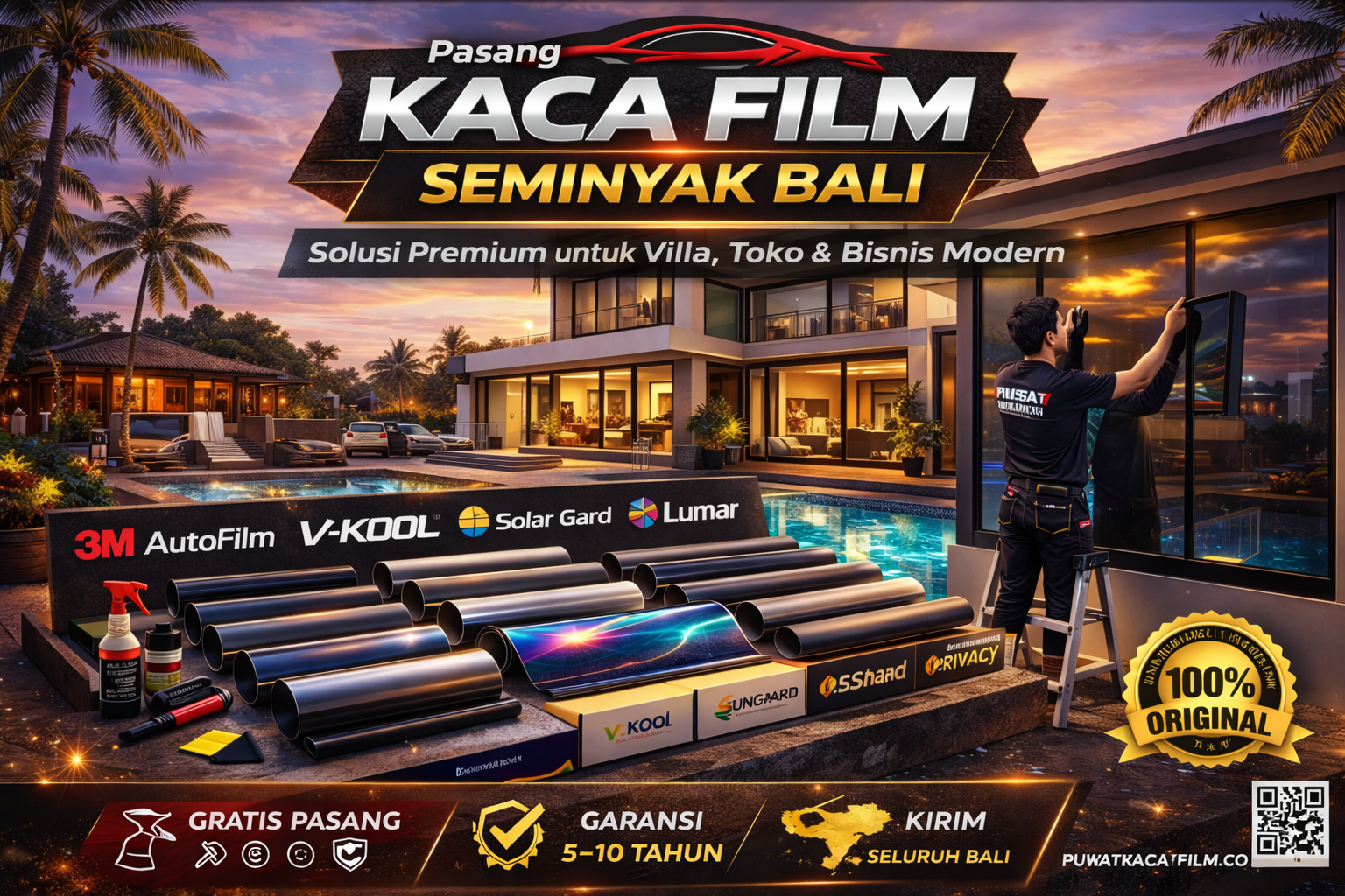 www.pusatkacafilm.com kaca film denpasar 9