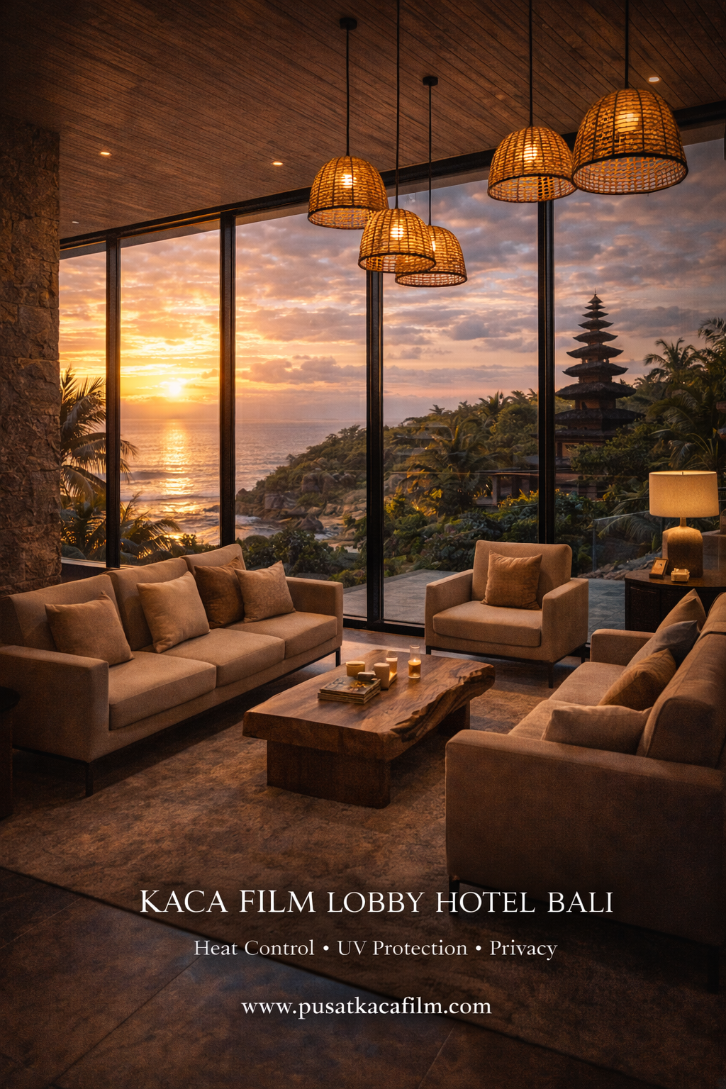 www.pusatkacafilm.com kaca kaca film hotel bali