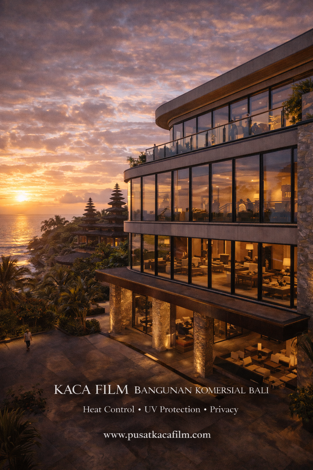 www.pusatkacafilm.com kaca kaca filmbangunan bali